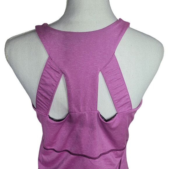 Outdoor Research Tank Top Built In Bra Pink Racerback Womens Medium Active Run - Picture 9 of 13